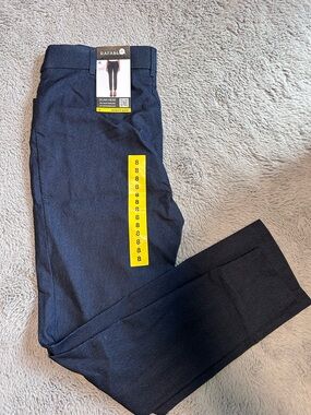 Rafaella Navy Blue Straight Leg Pants